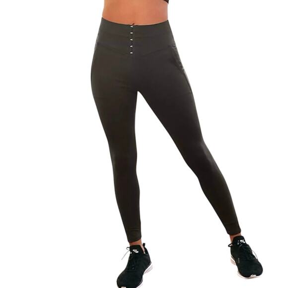 Free People FP Movement XS high rise Hooked on You corset legging P 2706 - Picture 1 of 12